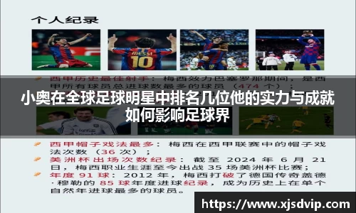 小奥在全球足球明星中排名几位他的实力与成就如何影响足球界
